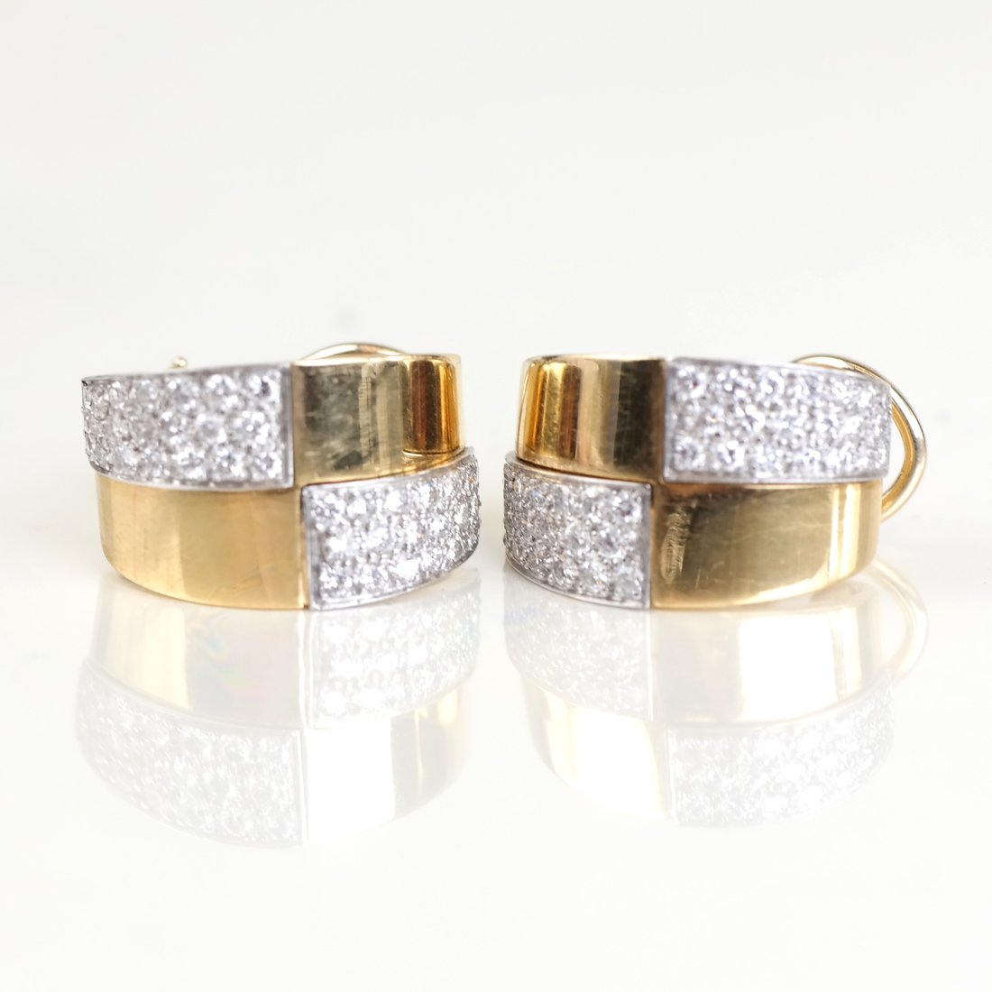 Diamond & 14k Gold Earrings (1 of 3)