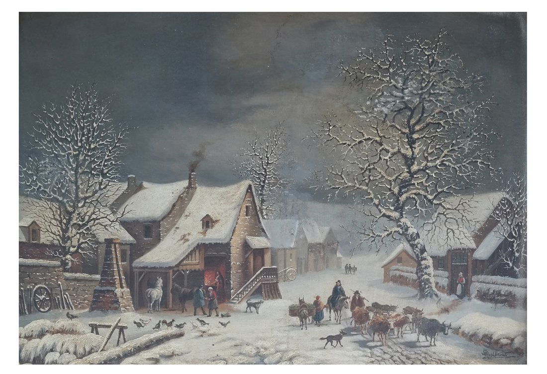 Continental School Winter Landscape (1 of 8)