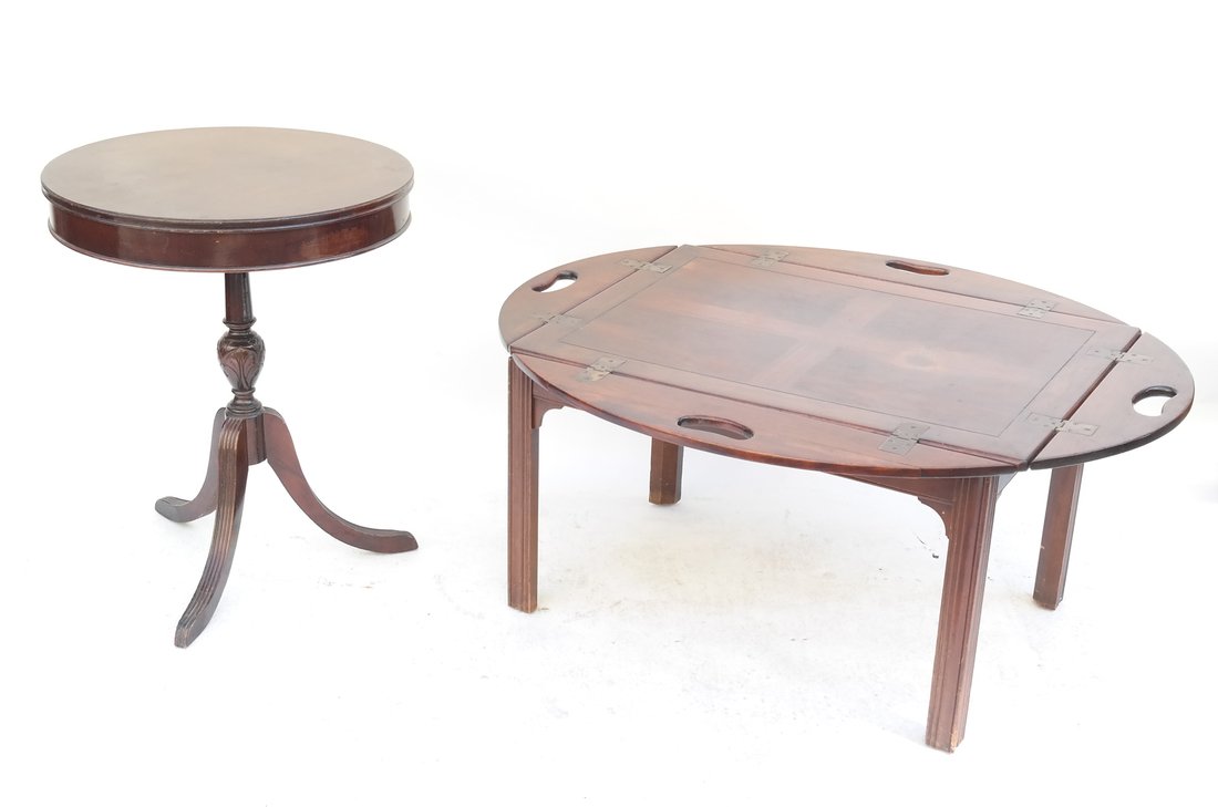 Two Mahogany Tables (1 of 8)