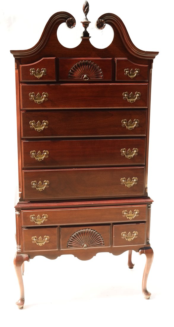 "Kling" Queen Anne Style Highboy (1 of 9)