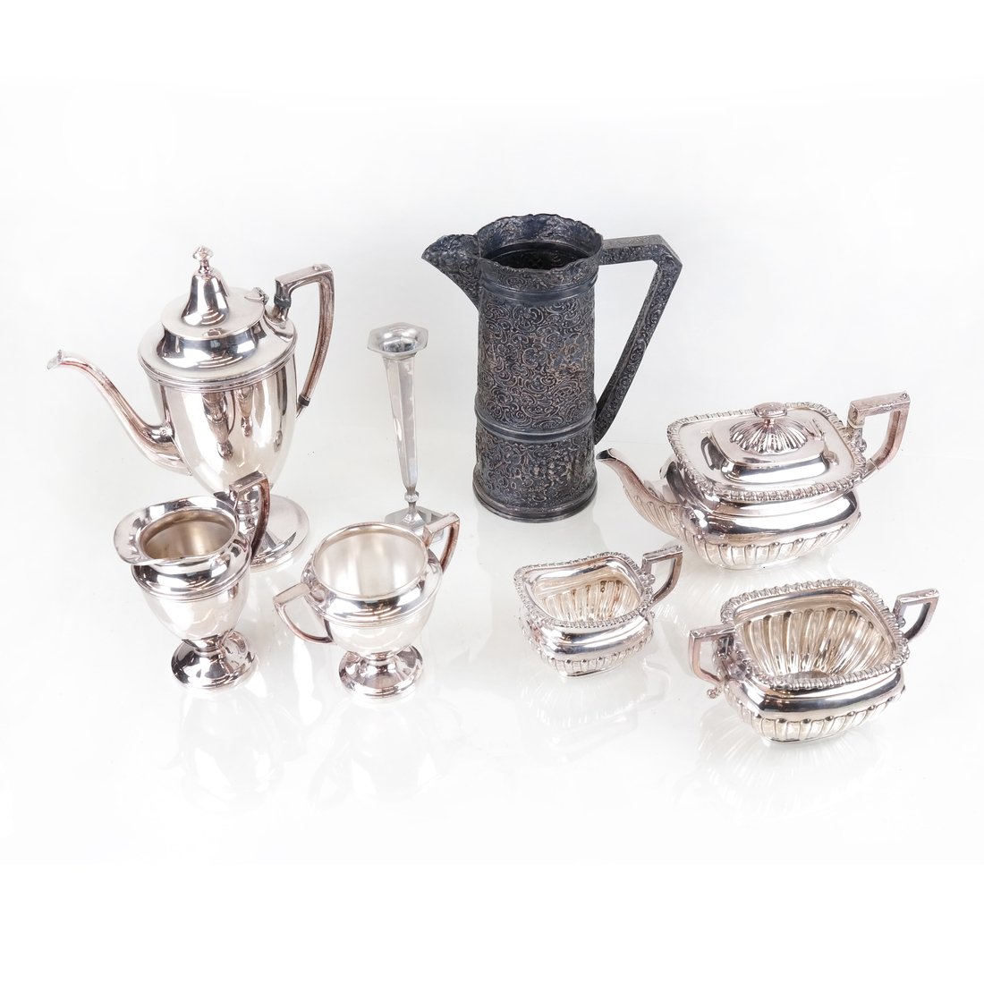 Eight Silver Plated Vessels (1 of 10)