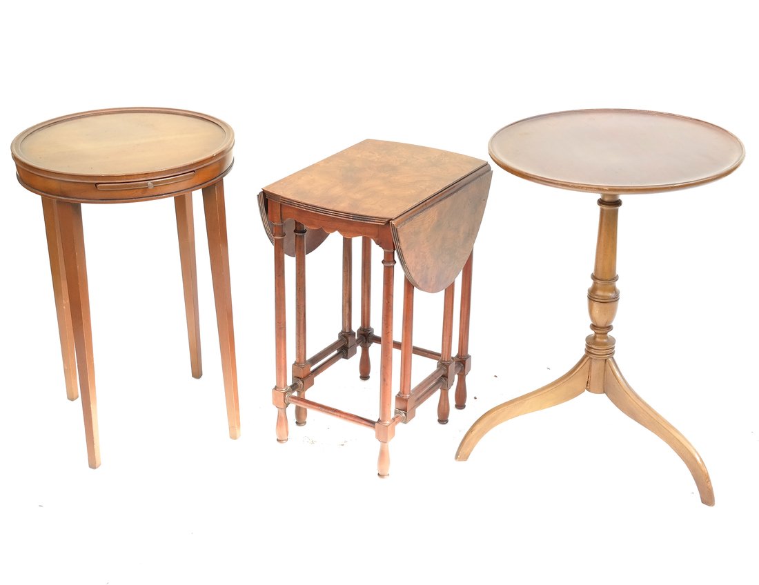 Three Various Occasional Tables (1 of 8)