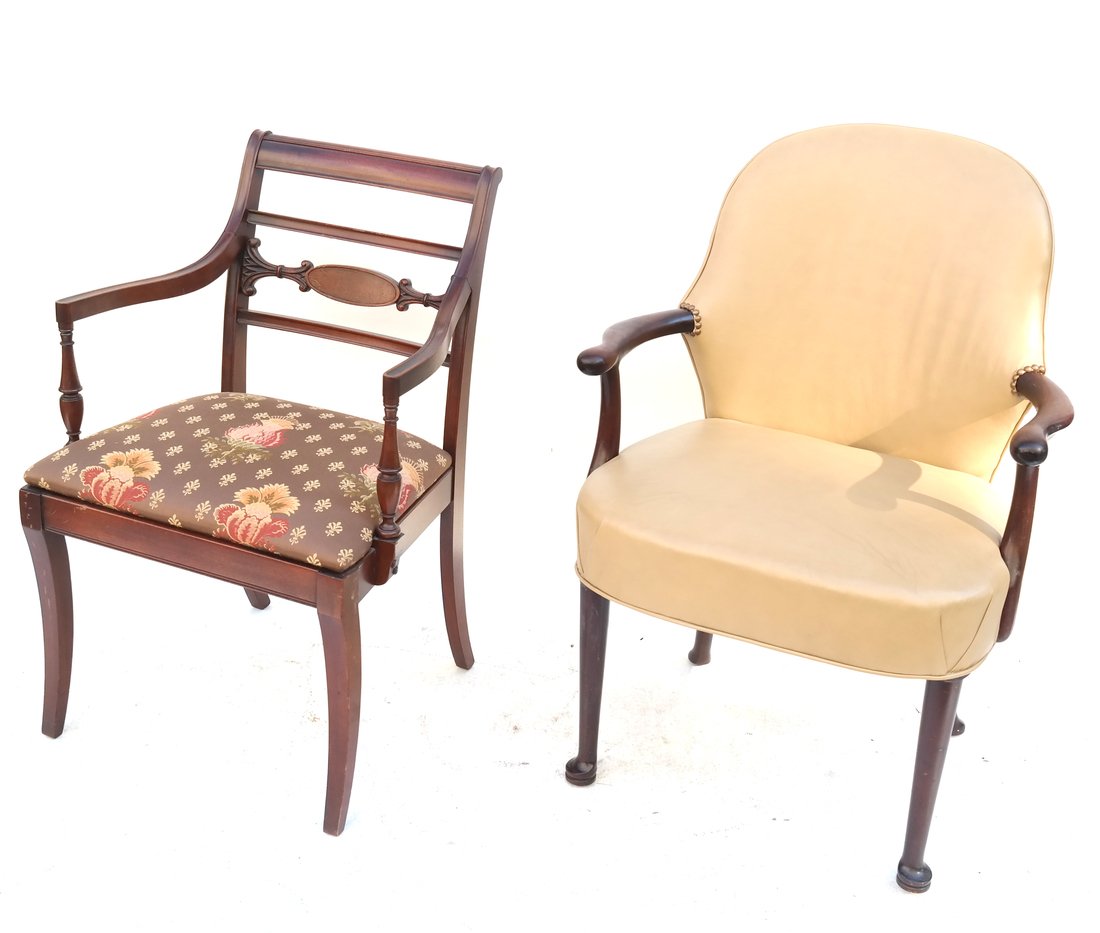 Two Mahogany Armchairs (1 of 10)