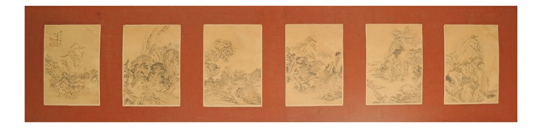 Six Framed Asian Scenes (1 of 10)