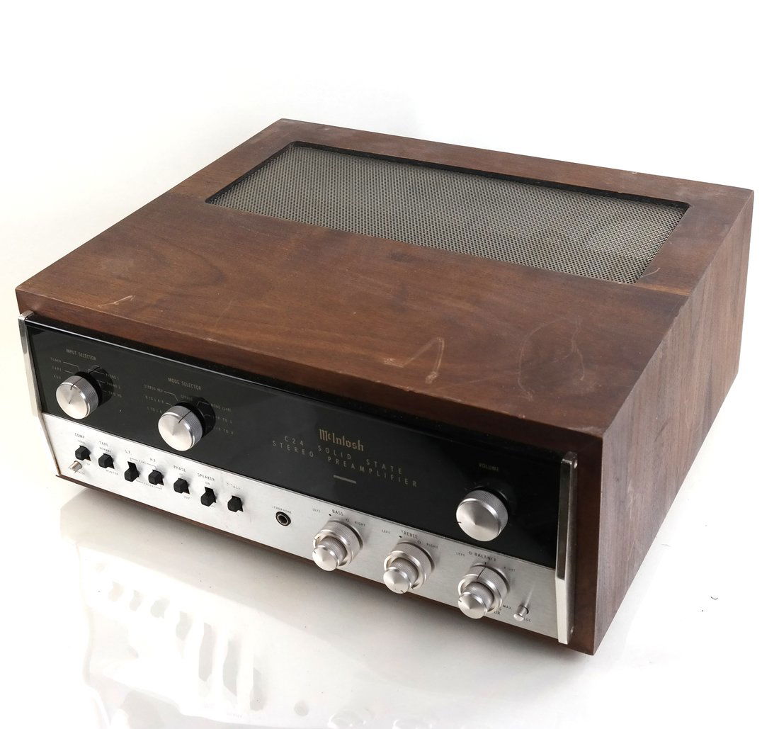 Vintage McIntosh C24 Stereo Preamplifier (1 of 7)