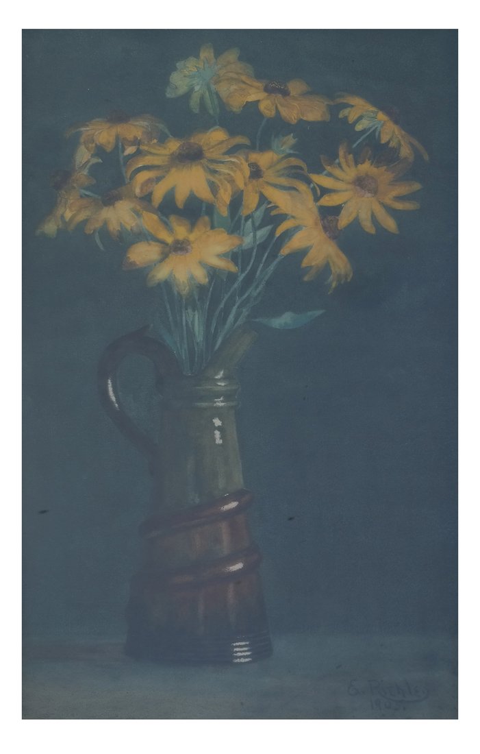 E. Riehle Still Life of Daisies (1 of 6)
