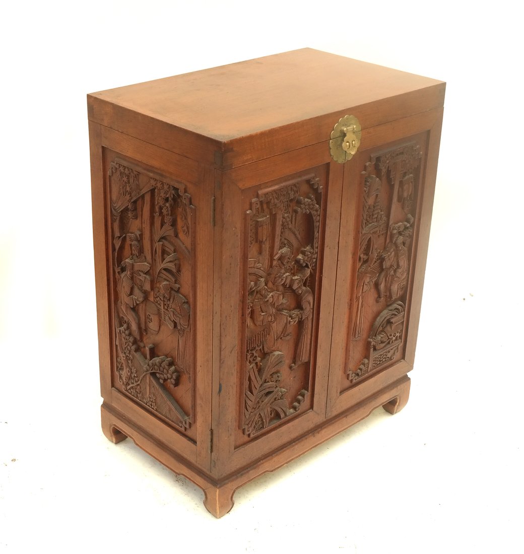 Asian Style Silver Cabinet (1 of 10)