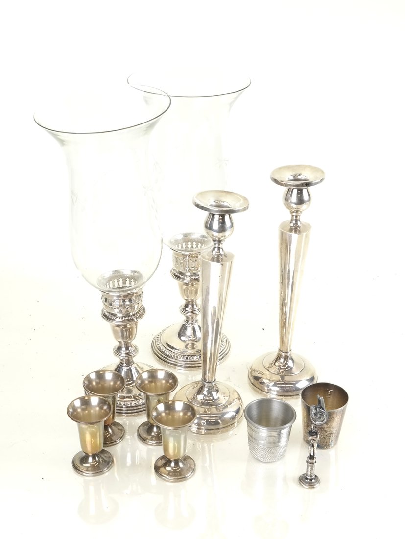 Eight Sterling Various Table Items (1 of 8)