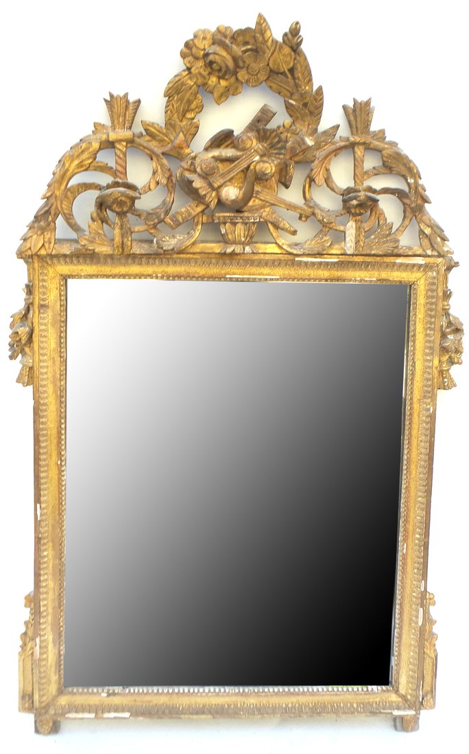 Continental Neoclassical Gilwood Mirror (1 of 7)