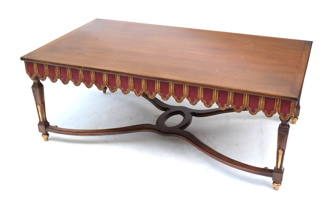 Scallop Decorated Coffee Table (1 of 10)