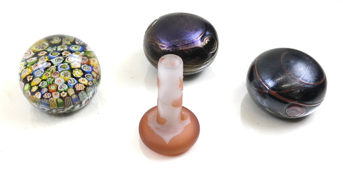 Group of Four Glass Articles (1 of 10)