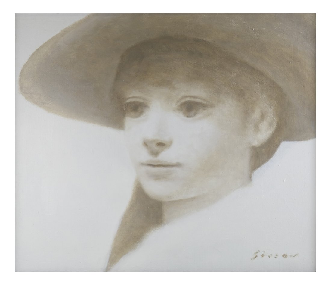 Andre Gisson Portrait, Woman With A Hat (1 of 6)
