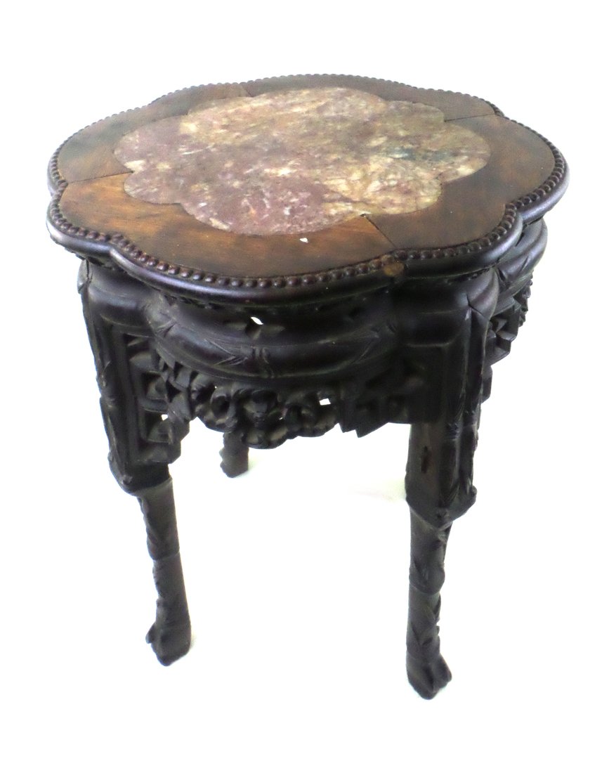 Chinese Taboret-Style Table (1 of 9)