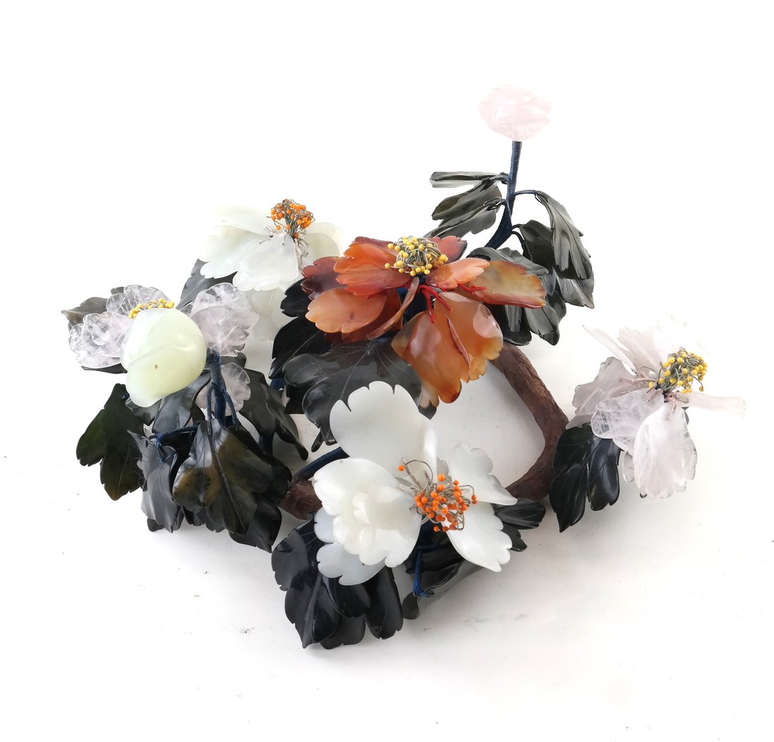 Carved Jade Tree Sculpture (1 of 7)