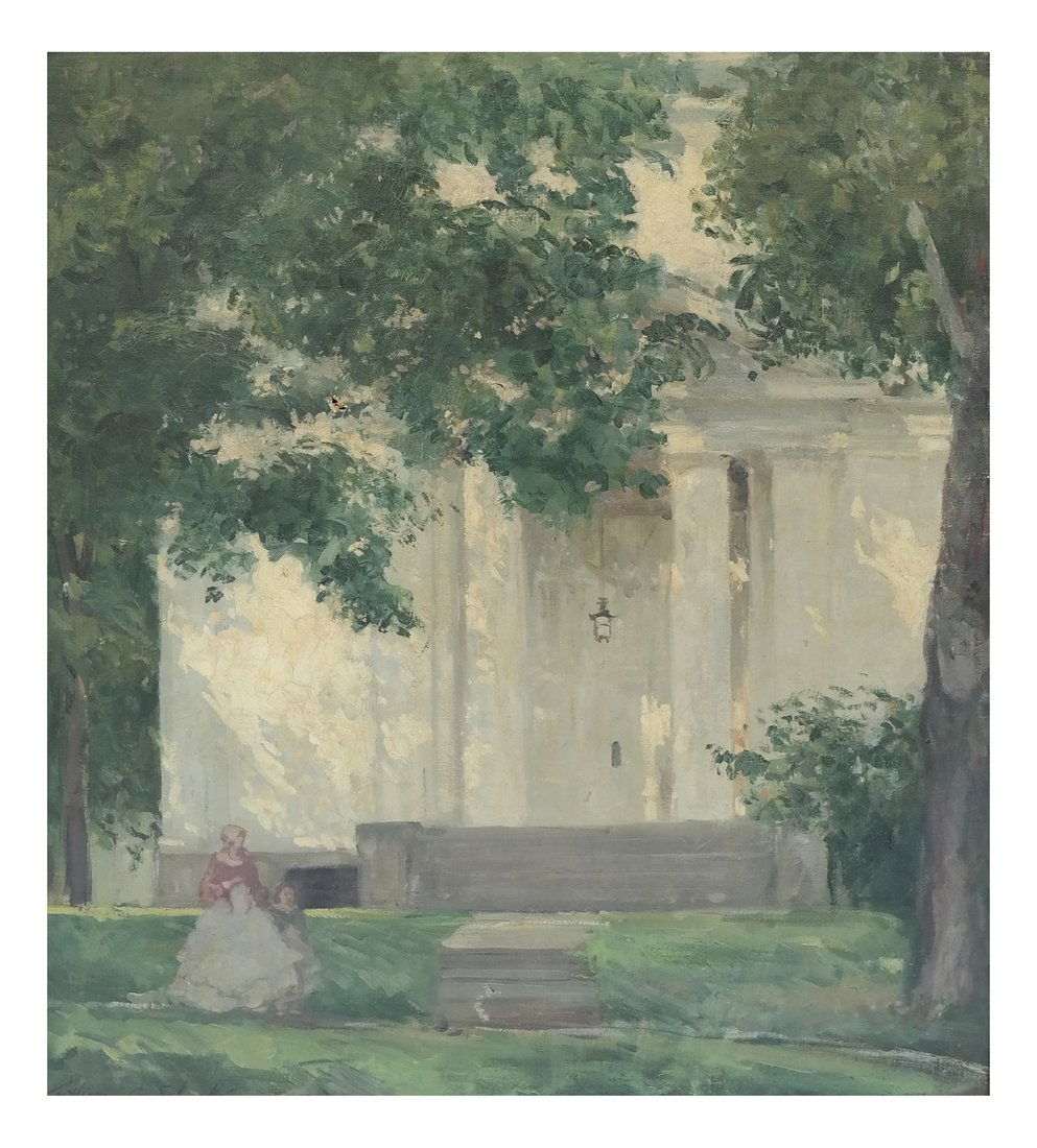 William G. Schnelle, "Federal Lawn" (1 of 7)