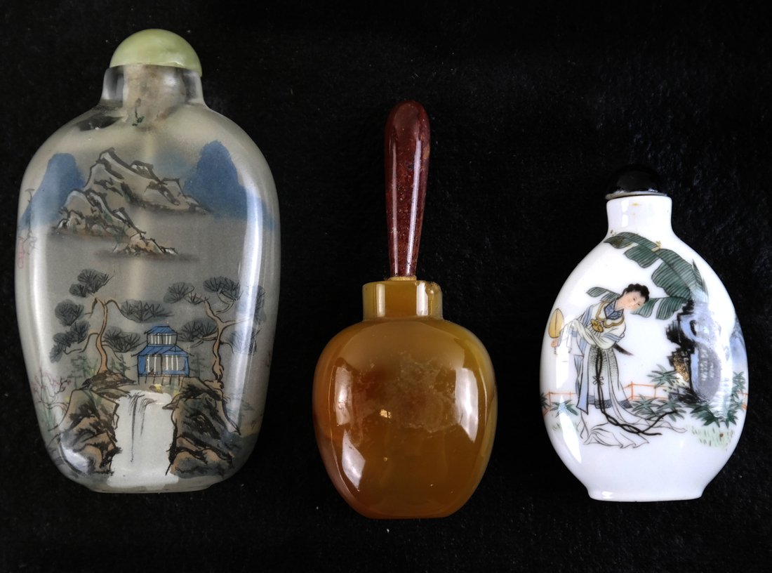 Three Various Snuff Bottles (1 of 7)