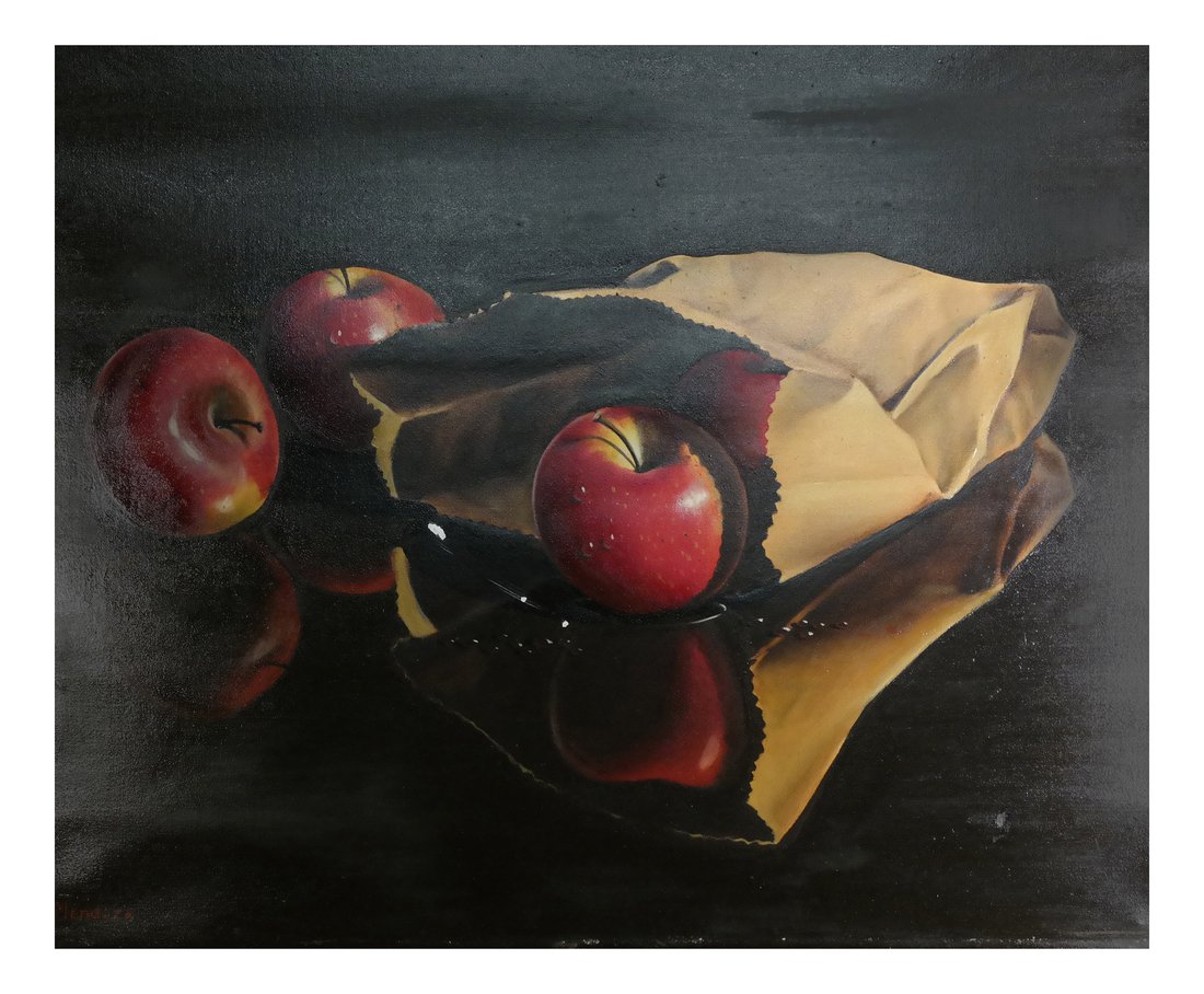 E.P. Mendoza Still Life, Oil on Canvas (1 of 6)