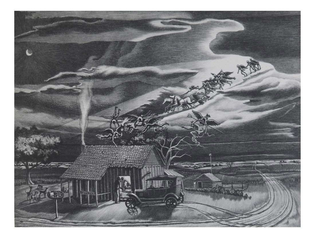 Associated American Artists Lithograph (1 of 6)