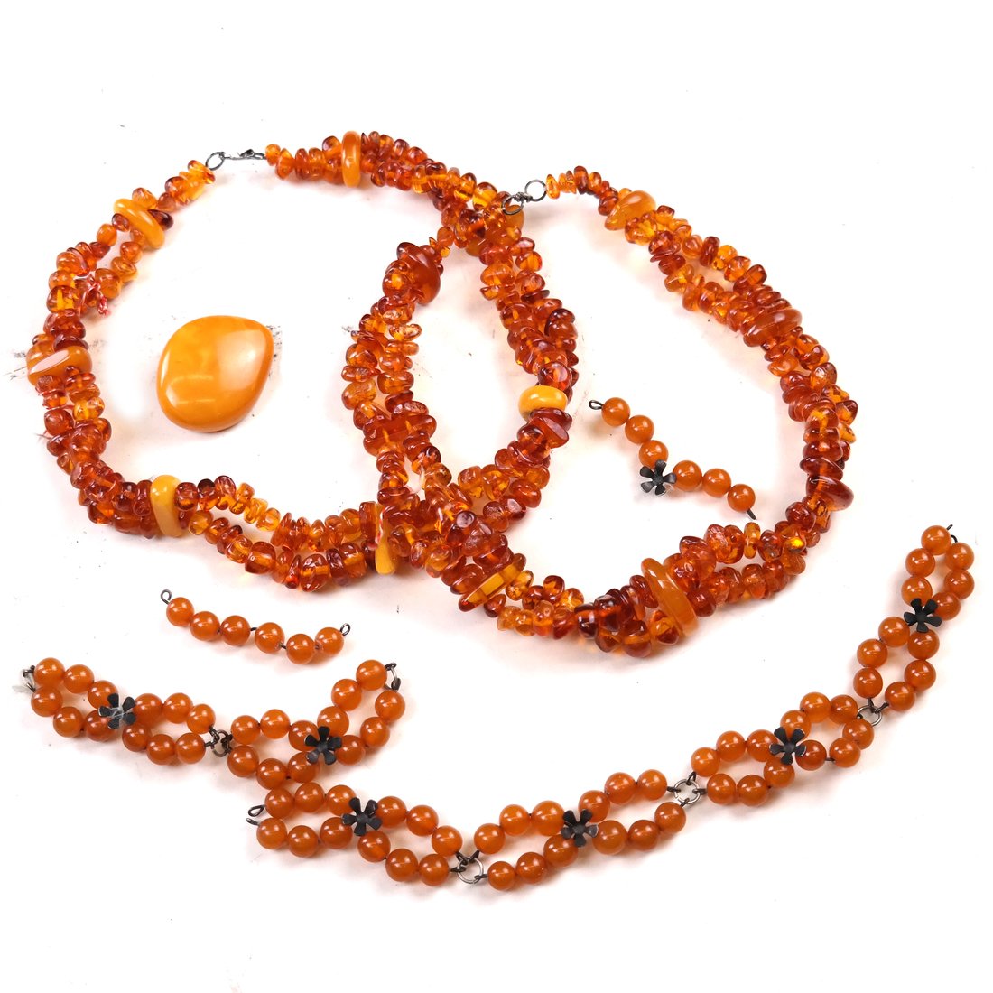 Two Baltic Amber Necklaces & Other (1 of 6)