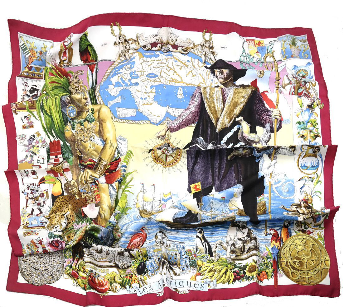 Hermes Silk Scarf (1 of 7)