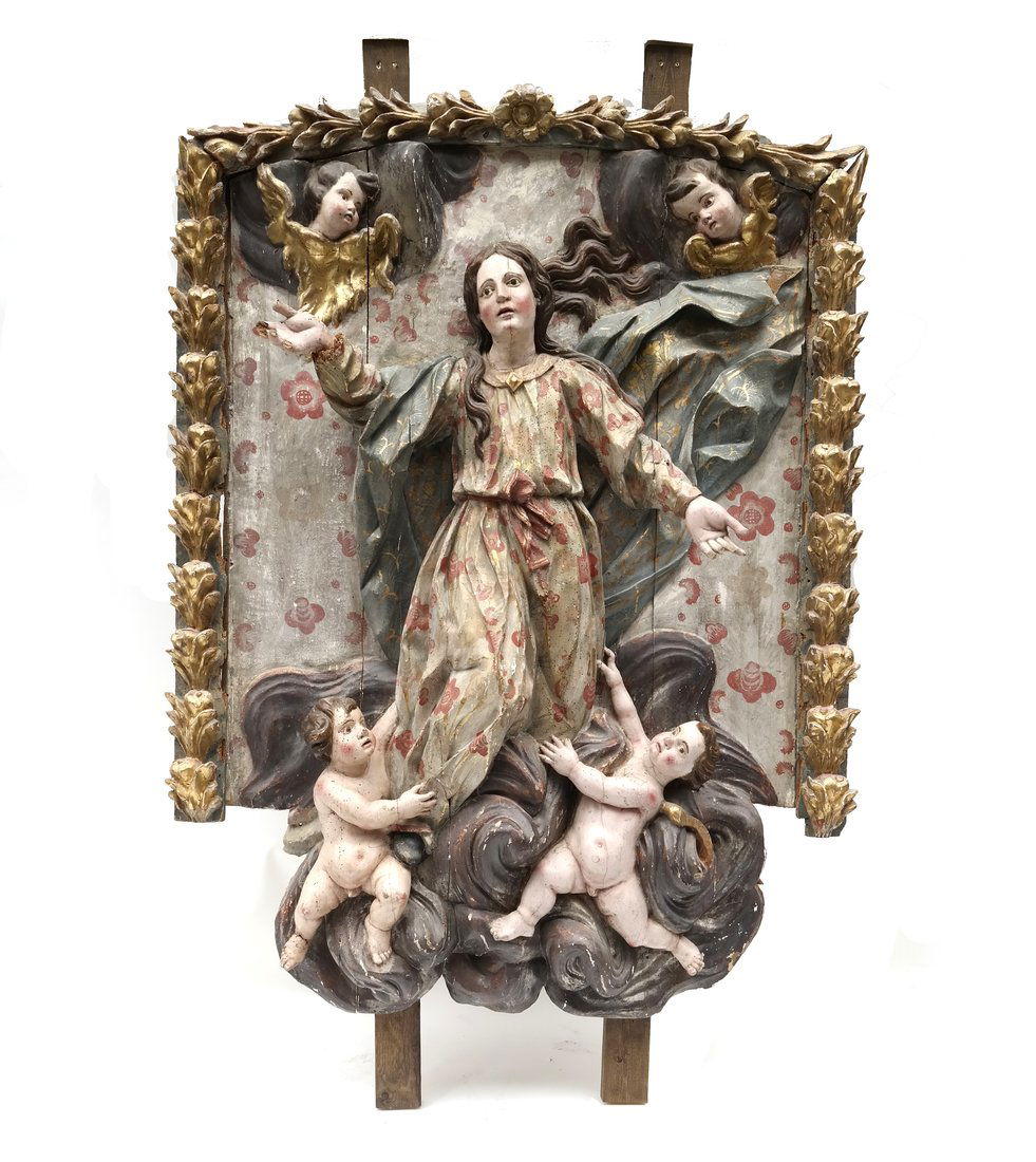 17th C. Relief of The Madonna (1 of 10)