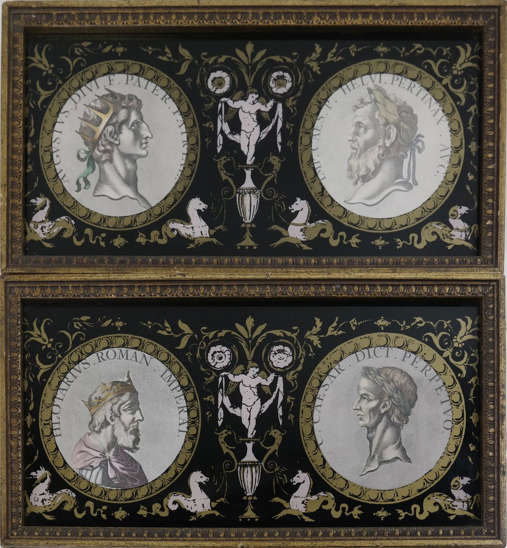 Pair Of Intaglio Double Prints (1 of 7)