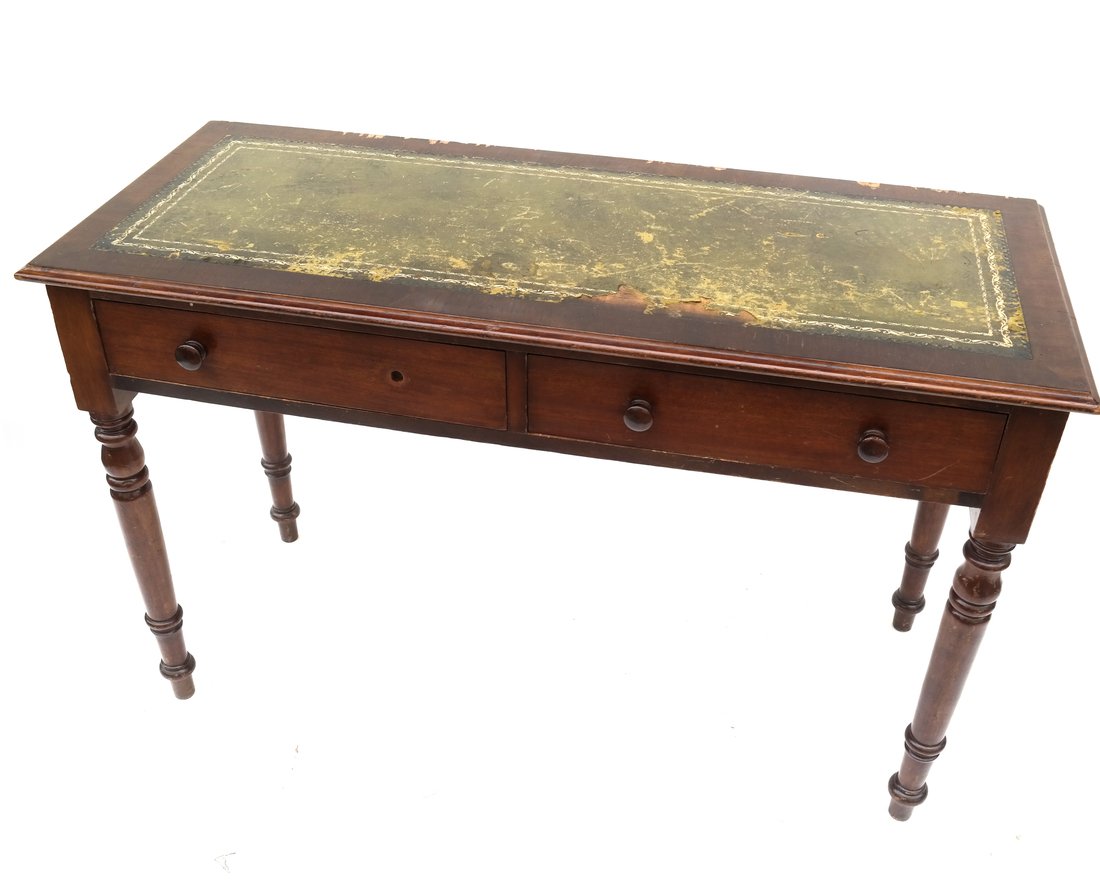 Late George III Style Mahogany Desk (1 of 9)