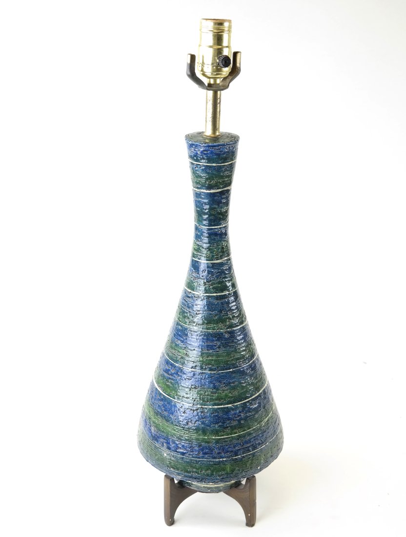 Mid-Century Modern Ceramic Table Lamp (1 of 6)