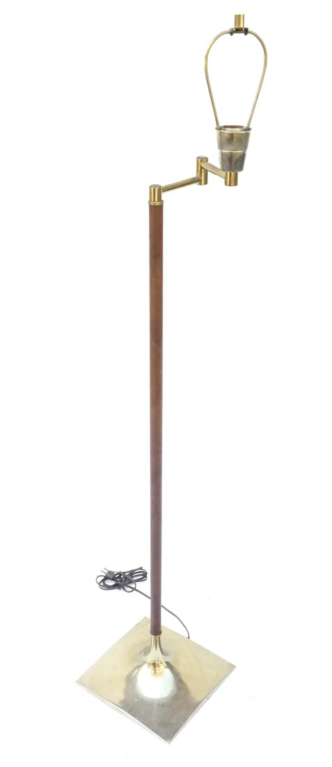 Modern Wood Floor Lamp (1 of 4)