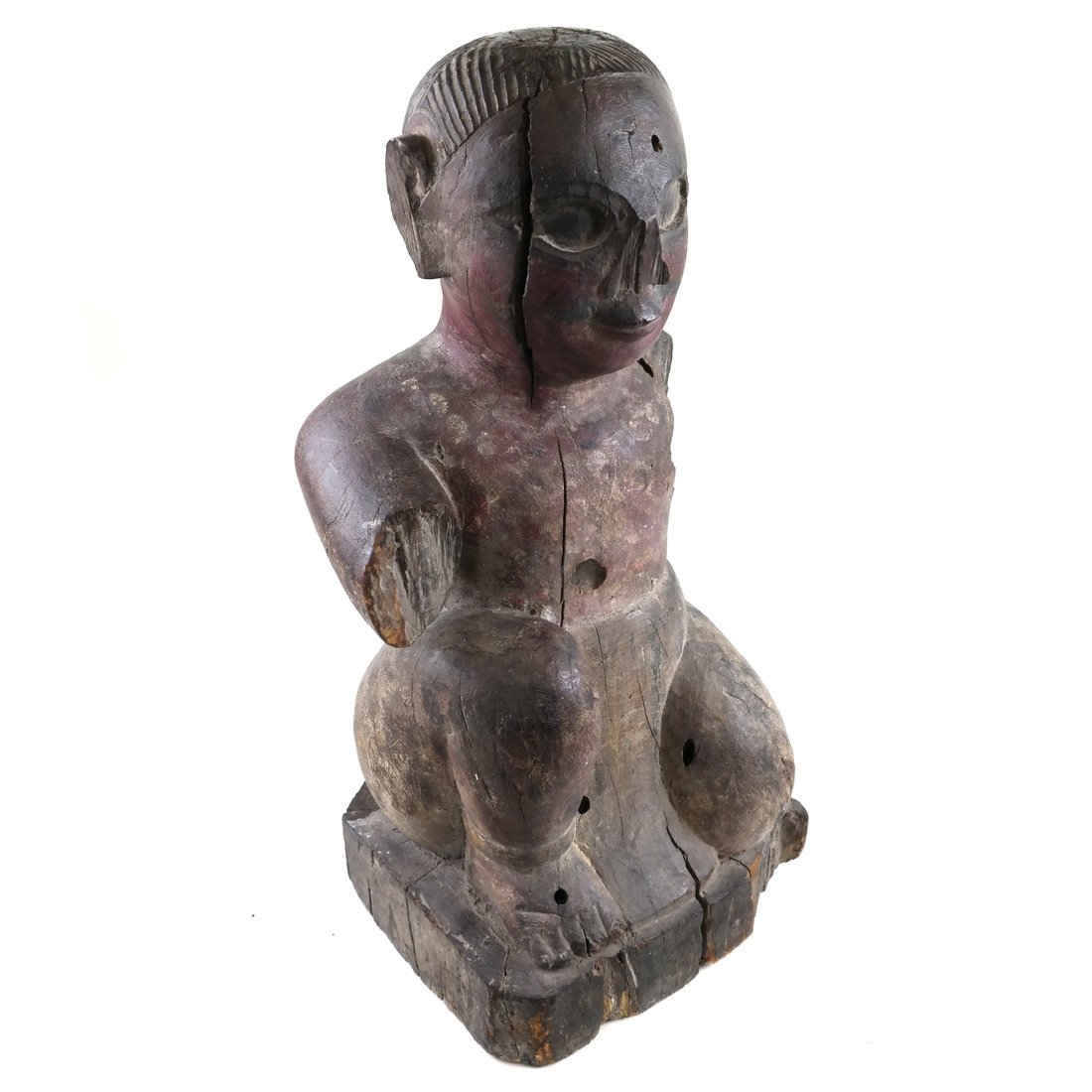 Carved Asian Figure (1 of 8)