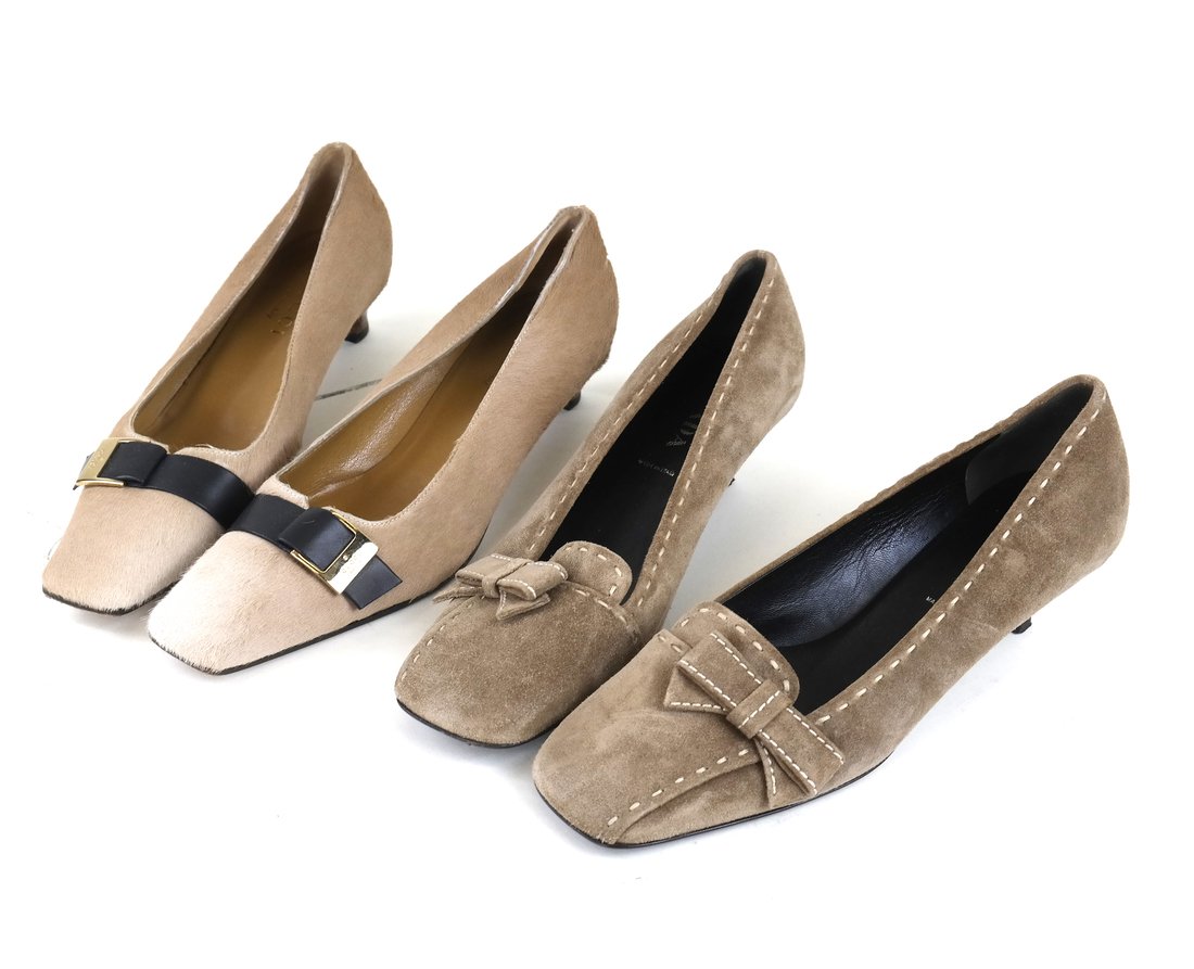 Two Pairs of Ladies' Designer Shoes (1 of 8)