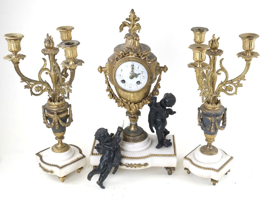3-Piece French Garniture Set (1 of 10)