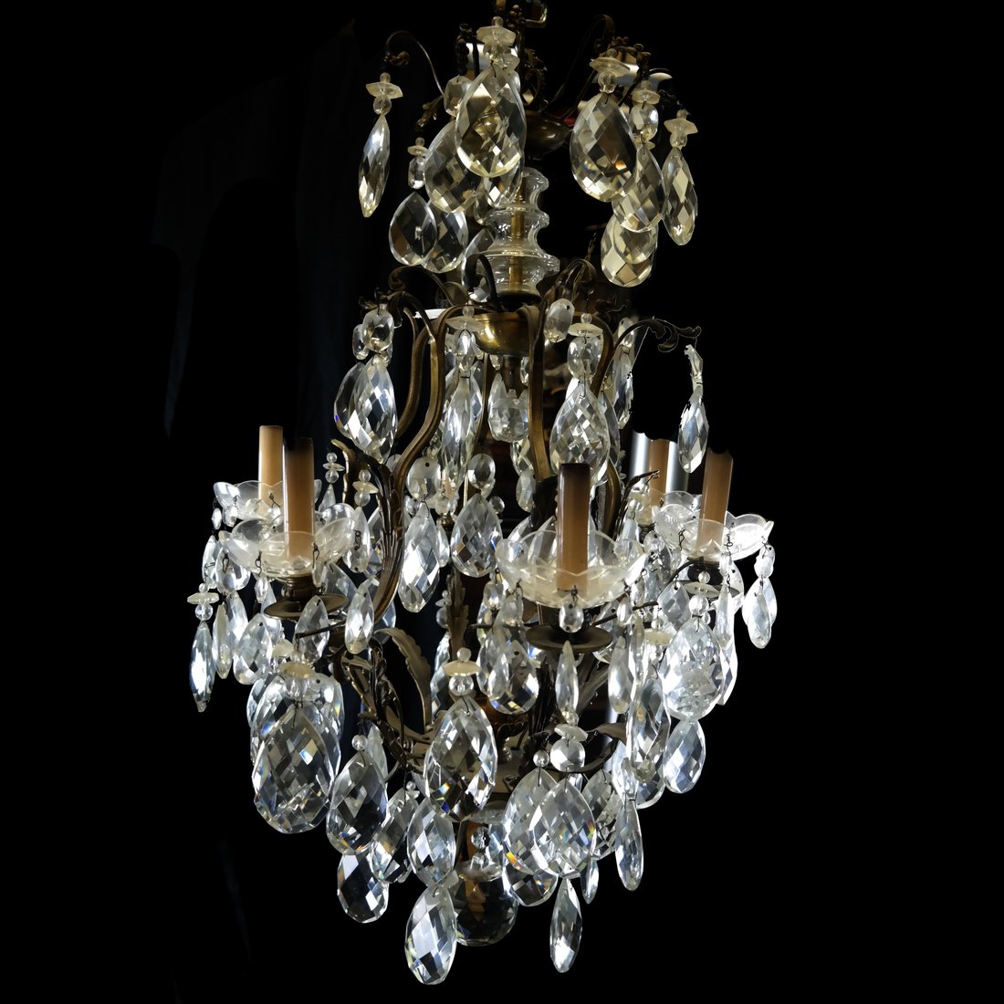 Louis XV-Style Gilt 6-Light Chandelier (1 of 5)