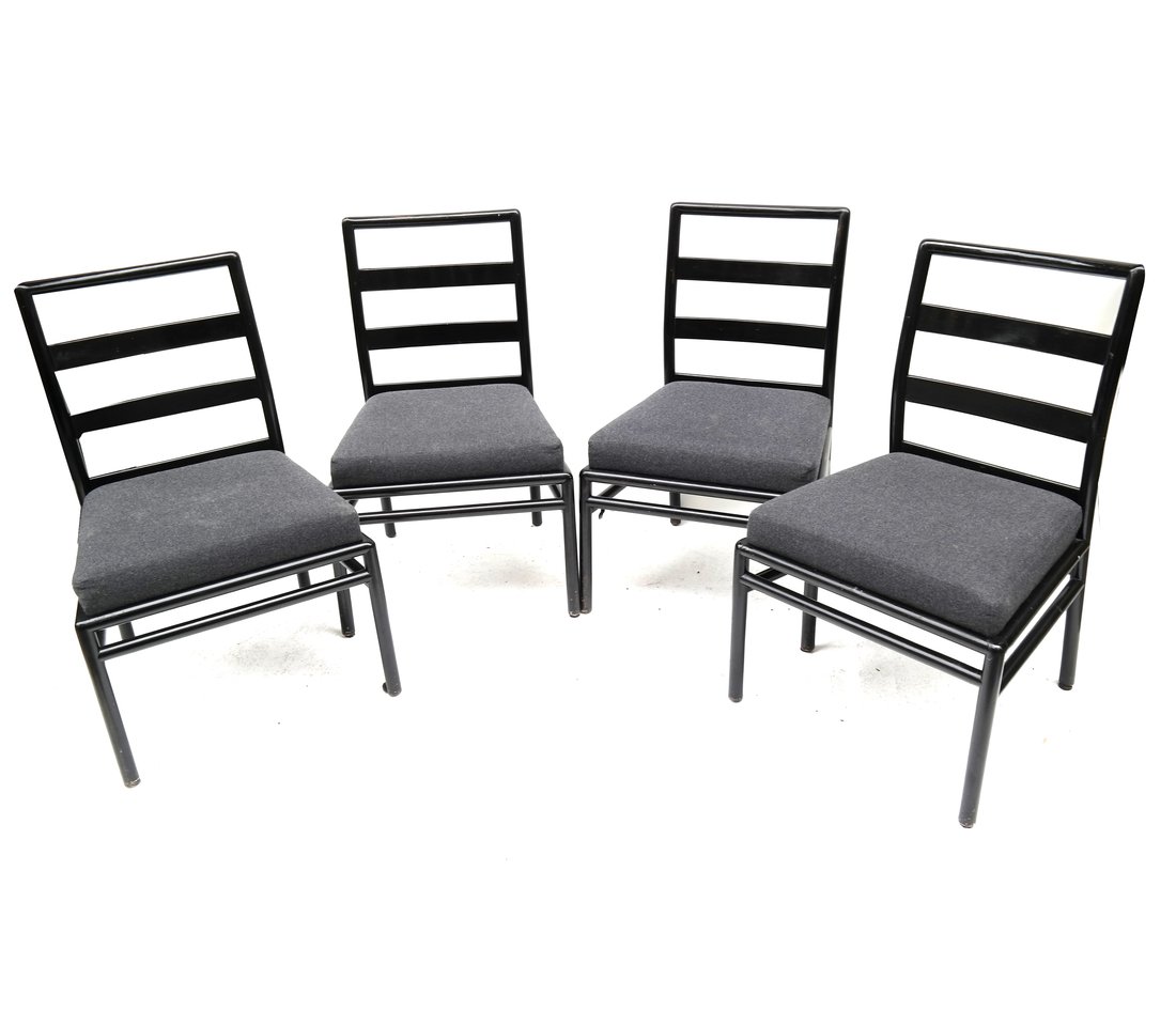 Set of 4 Robsjohn-Gibbings Side Chairs (1 of 8)
