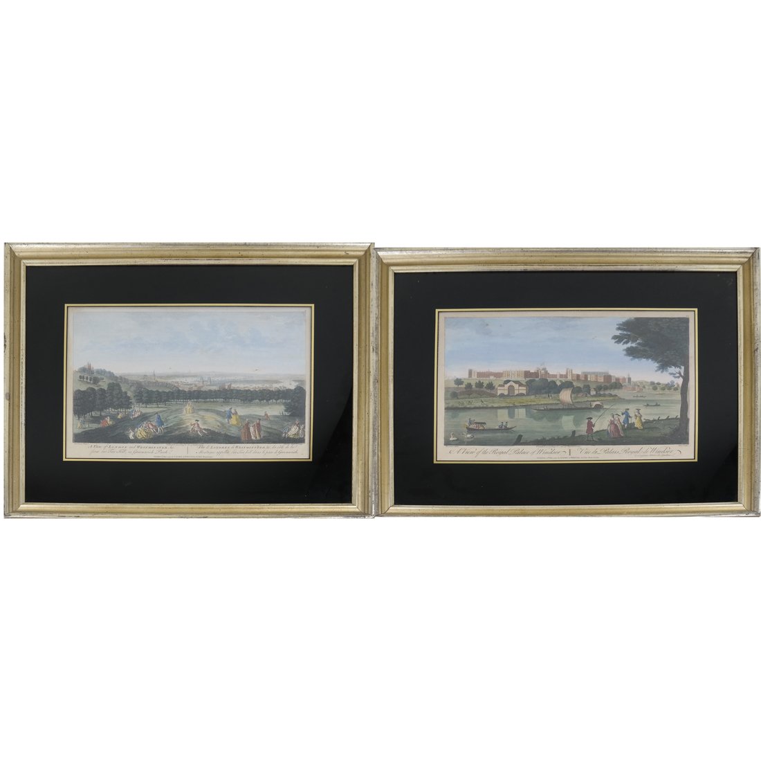 Two Hand-Colored Engravings of London (1 of 10)