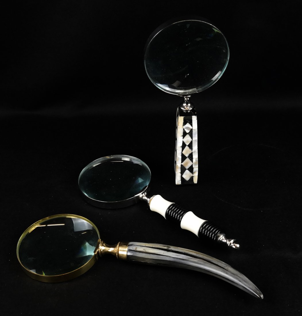 Three Various Magnifying Glasses (1 of 7)
