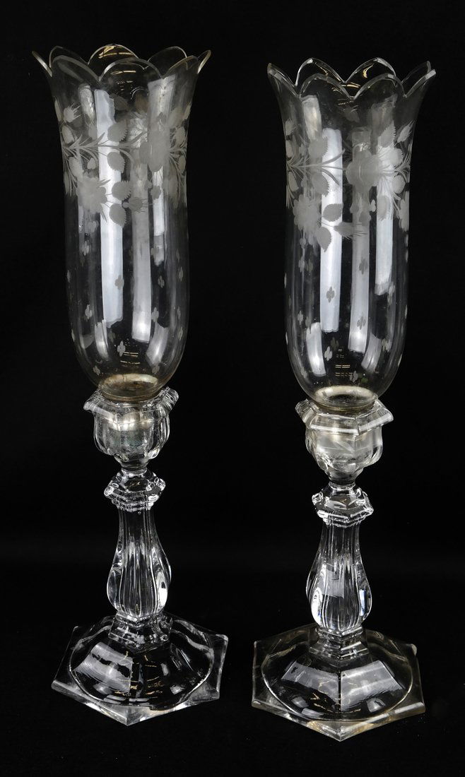 Pair of Baccarat Candlesticks (1 of 6)