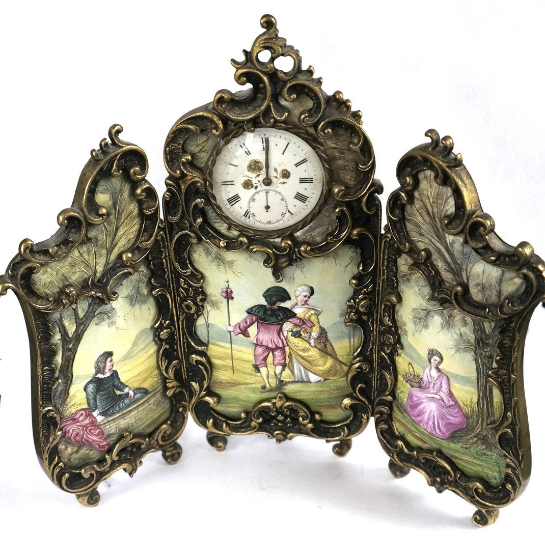 Enamel Miniature Clock (1 of 6)