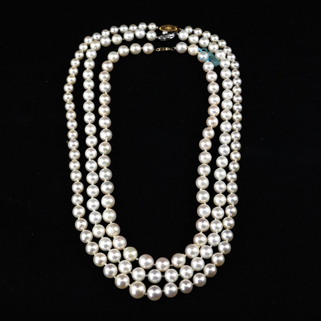 Three Pearl Necklaces (1 of 3)