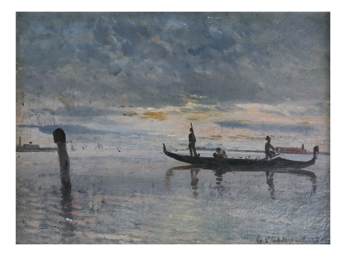 Gustav Adelsward, Sunset Seascape (1 of 5)