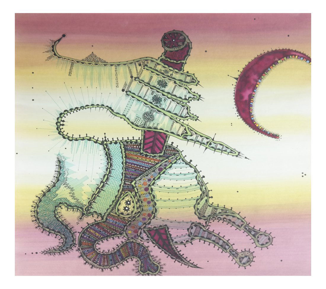 Surrealist Style Watercolor painting (1 of 6)