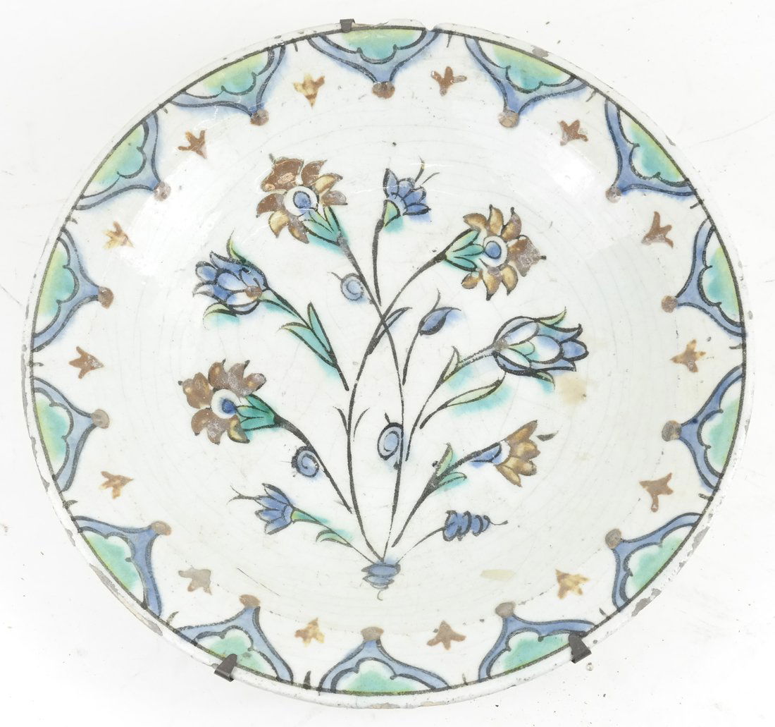 Early Persian Pottery Charger (1 of 7)