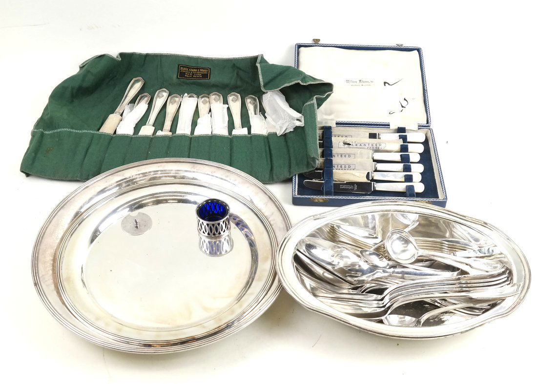 Lot of Gorham and Other Silver Plate (1 of 9)