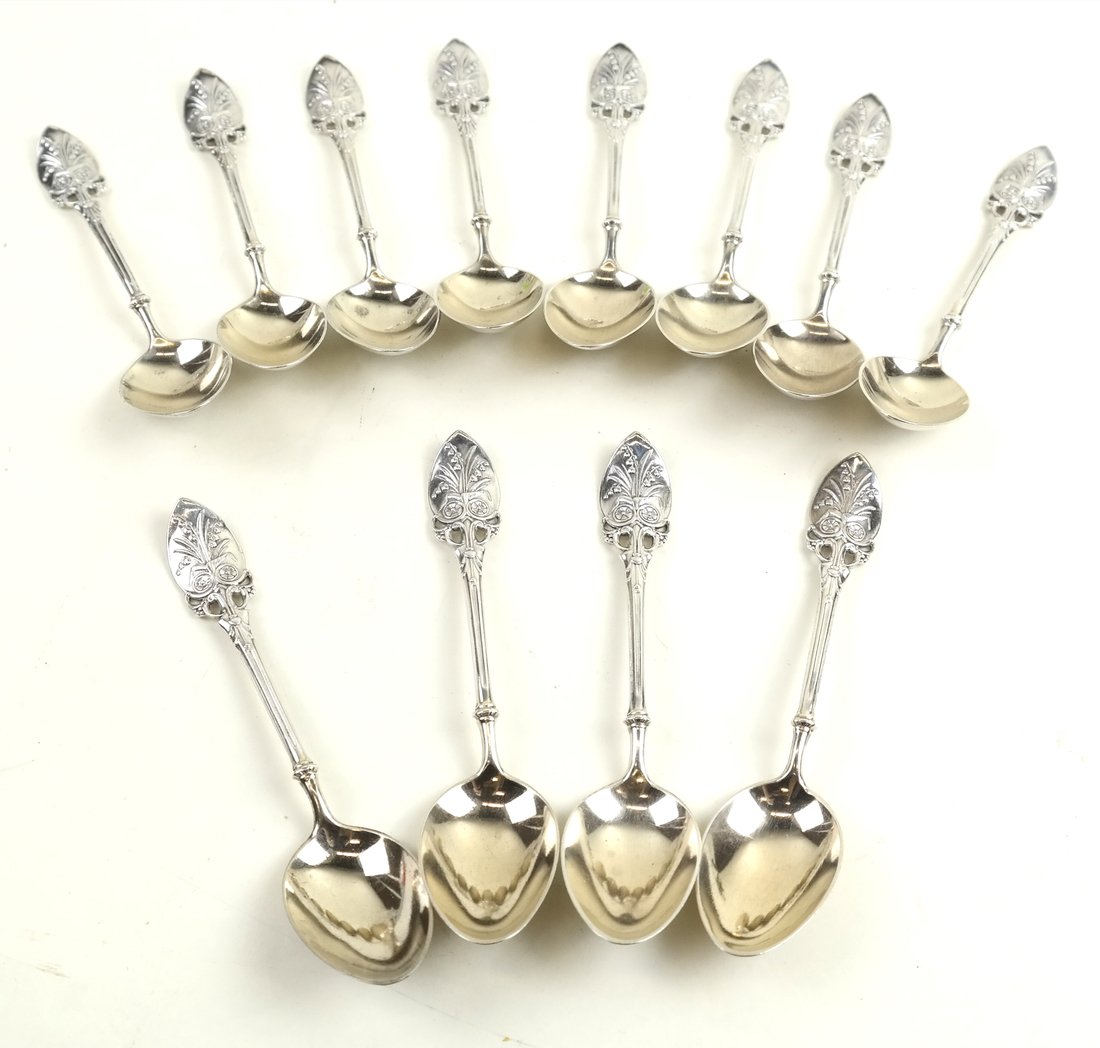 Twelve Sterling Gorham Spoons (1 of 4)