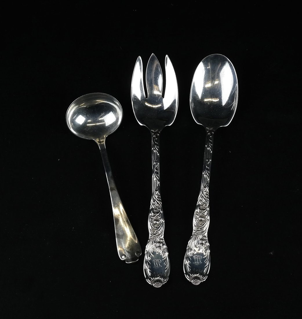 Three Tiffany & Co. Sterling Serving Utensils (1 of 6)