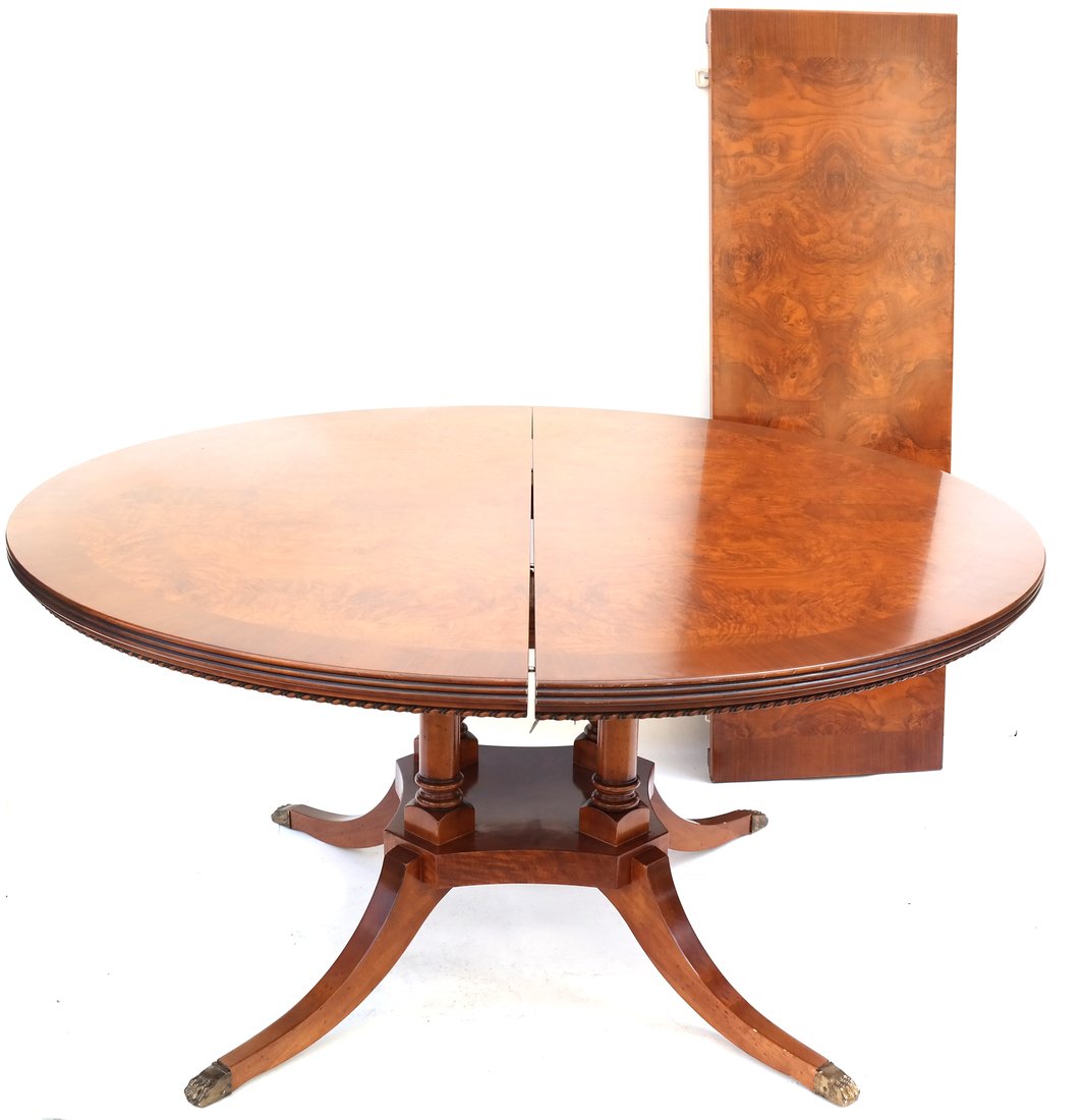 Regency-Style Round Dining Table (1 of 7)