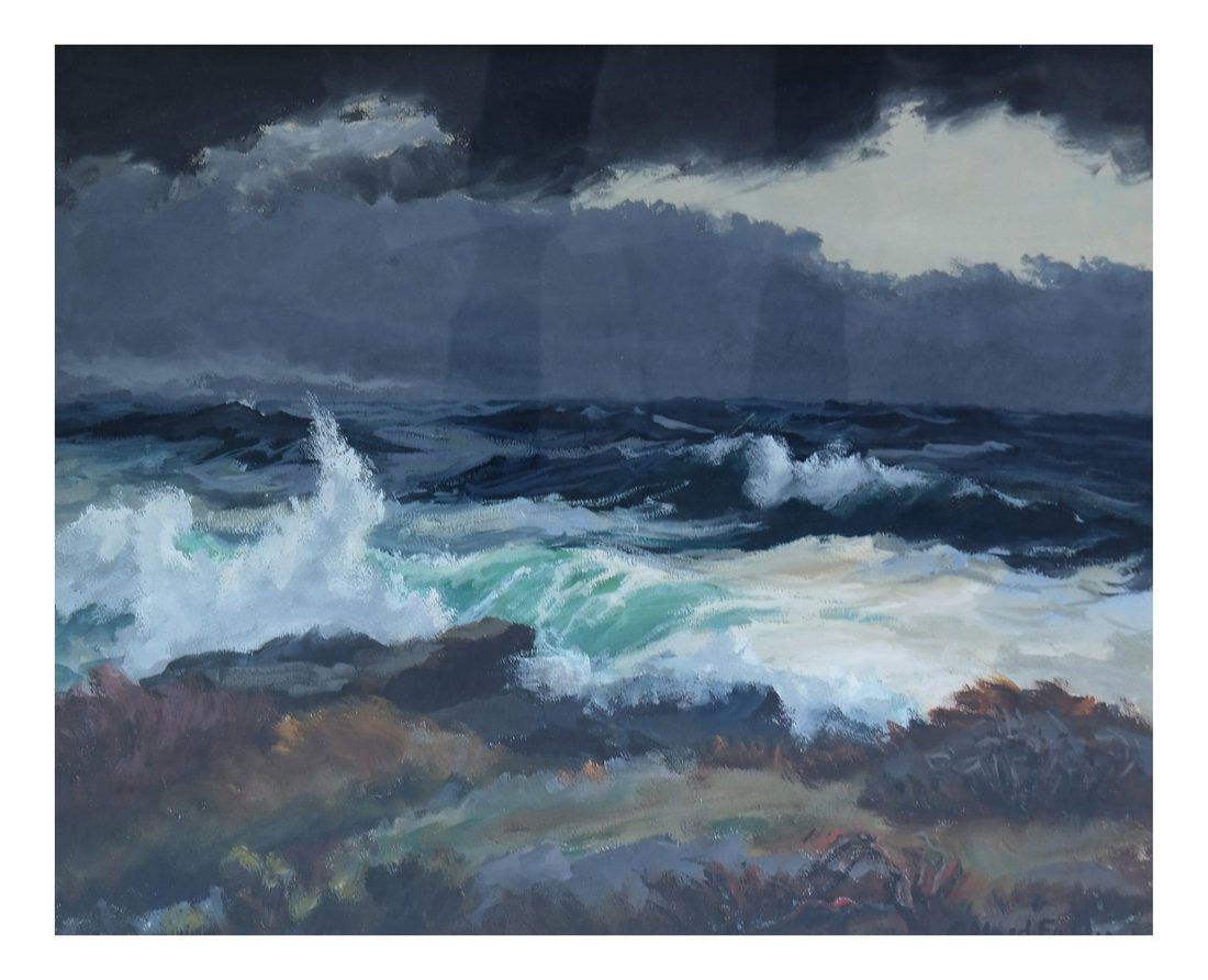 Alfred Fuller "Ocean Off Monhegan" (1 of 5)