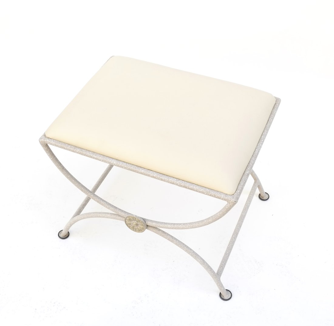 Contemporary X-Form Bench/Stool (1 of 6)