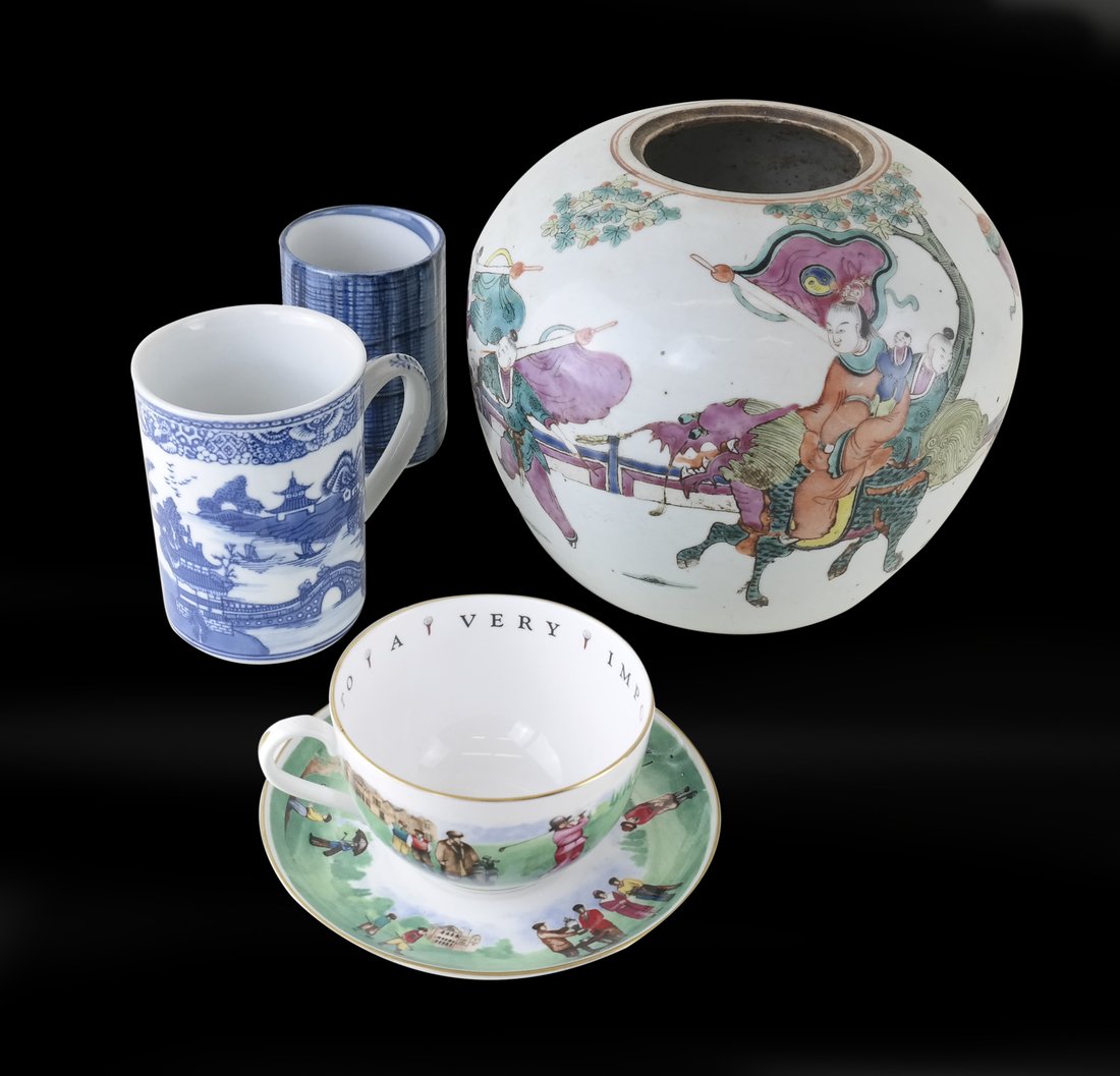 Four Ceramic Items (1 of 7)