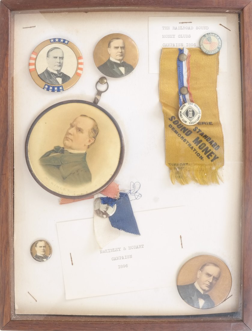 Monroe D.Ray Frame - William McKinley 1896 (1 of 5)